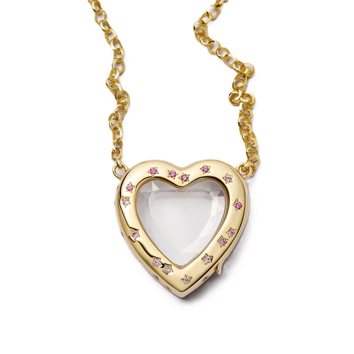 Ava Delora Locket Necklace