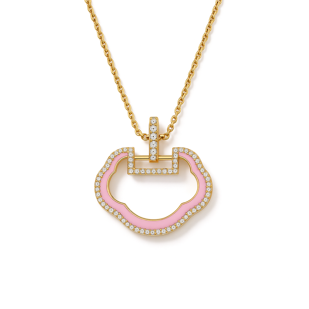Ava Delora Locket Necklace