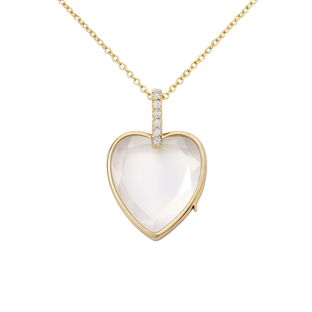 Ava Delora Locket Necklace