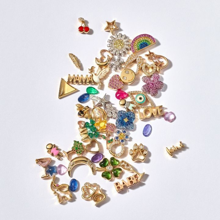 Necklace Charm - Claws Diamond