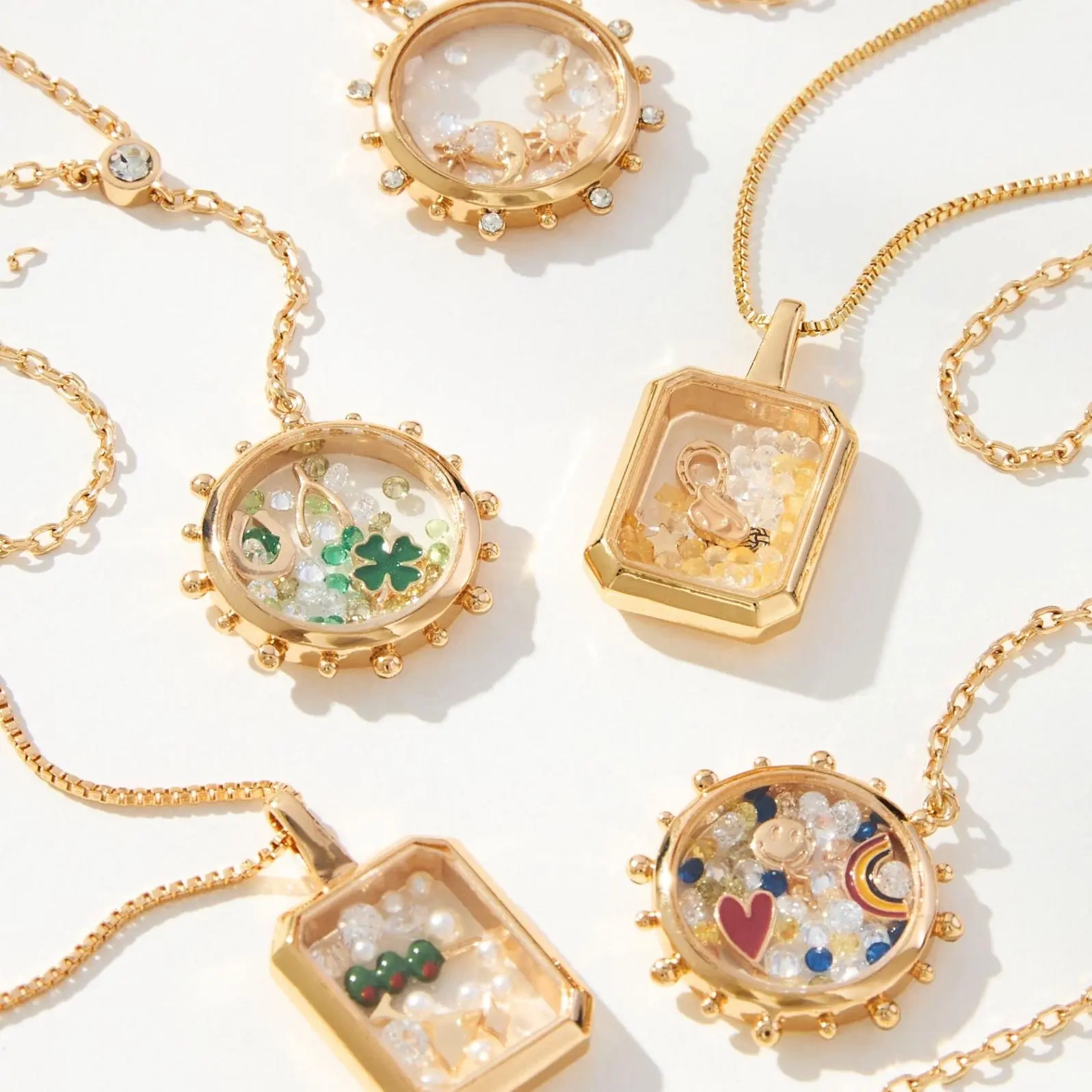 Ava Delora Locket Necklace
