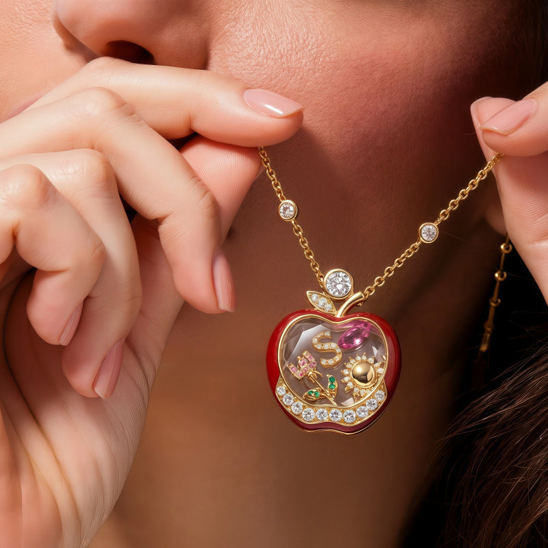 Ava Delora Locket Necklace