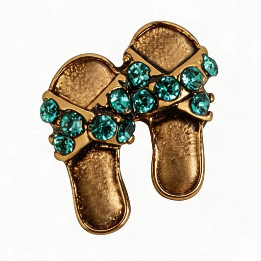 Jeweled sandals