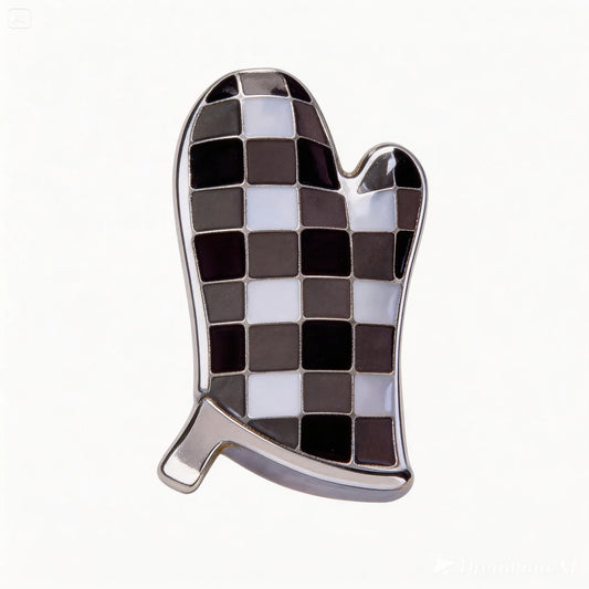 Plaid mitt