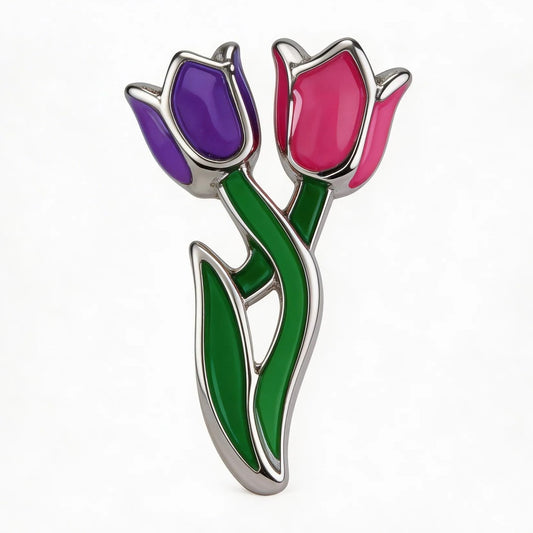 Purple tulips