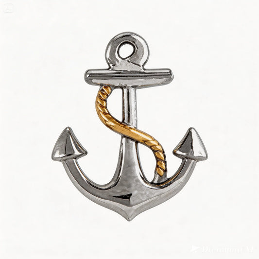 Silver anchor