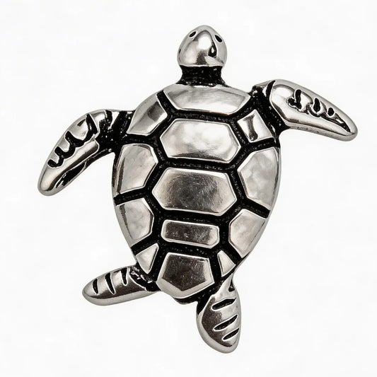 Silver turtle