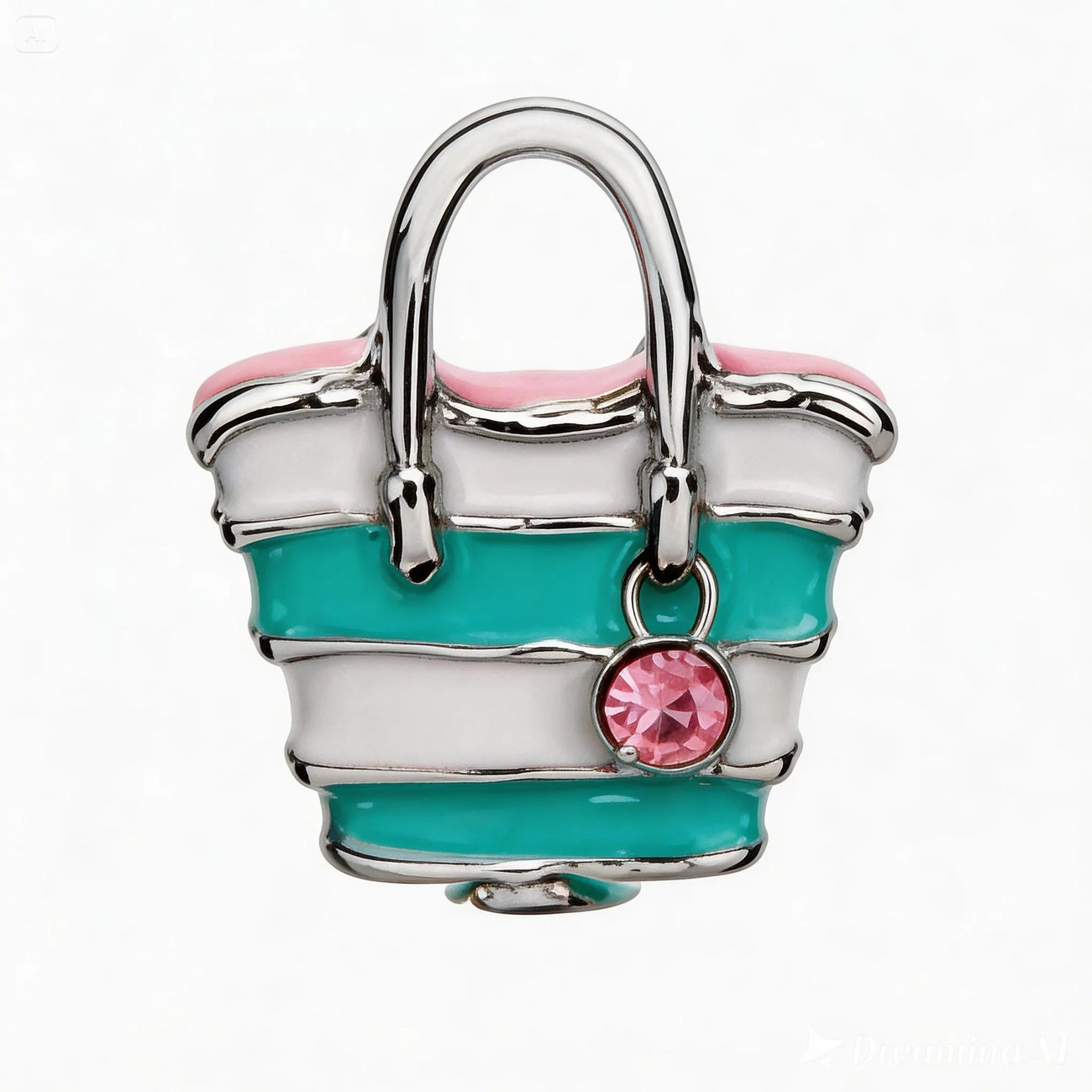 Striped tote
