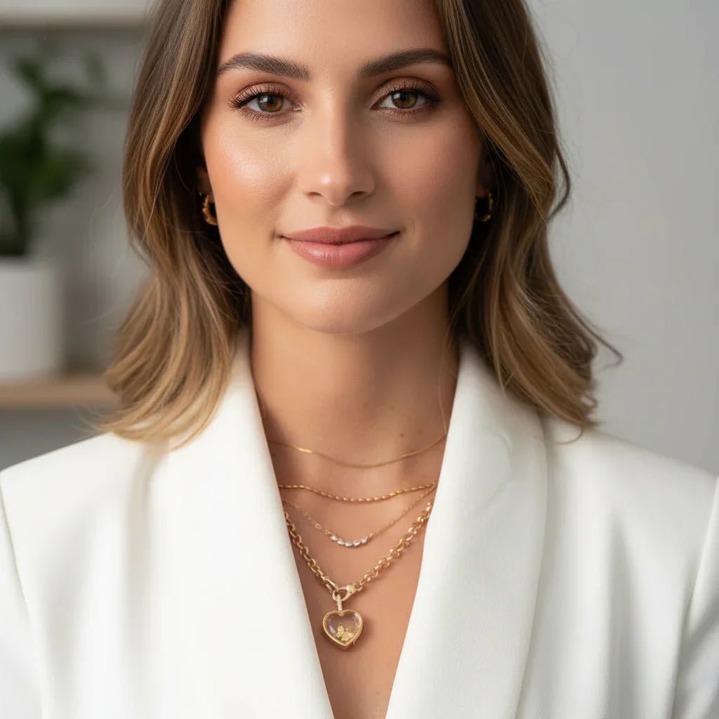 Ava Delora Locket Necklace - Ava Delora