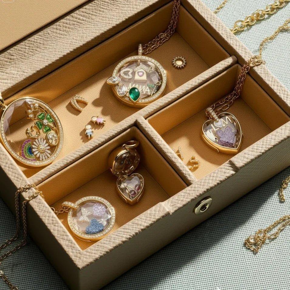 Ava Delora Locket Necklace - Ava Delora