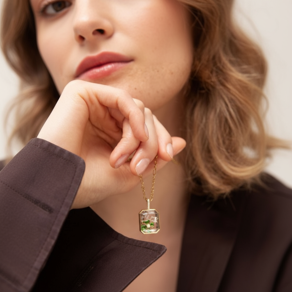 The Elara Bar Locket