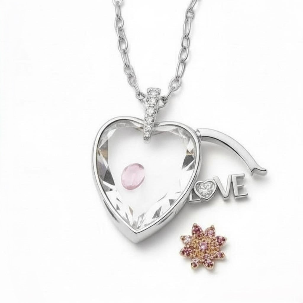 Ava Delora Locket Necklace