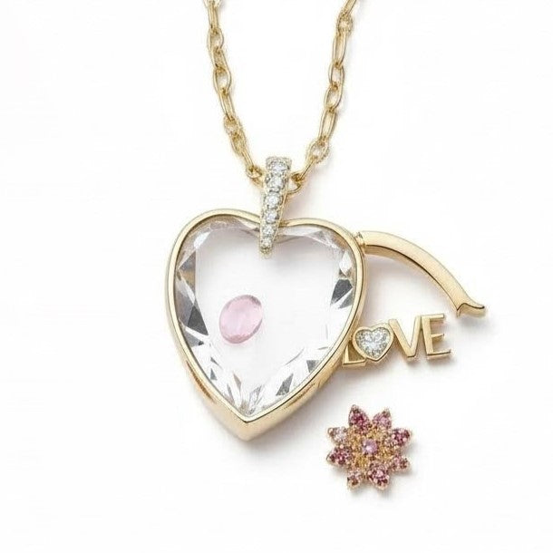 Ava Delora Locket Necklace