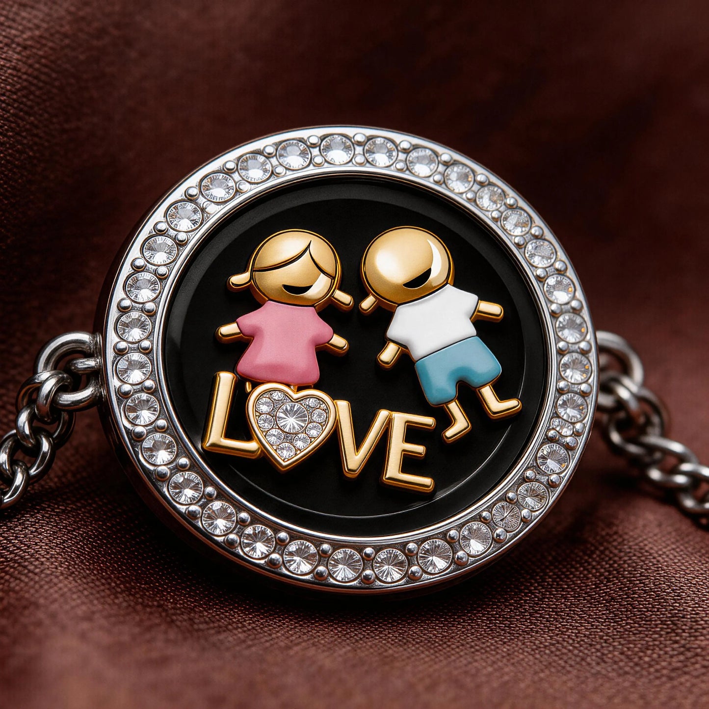 The Infinity Locket Bracelet