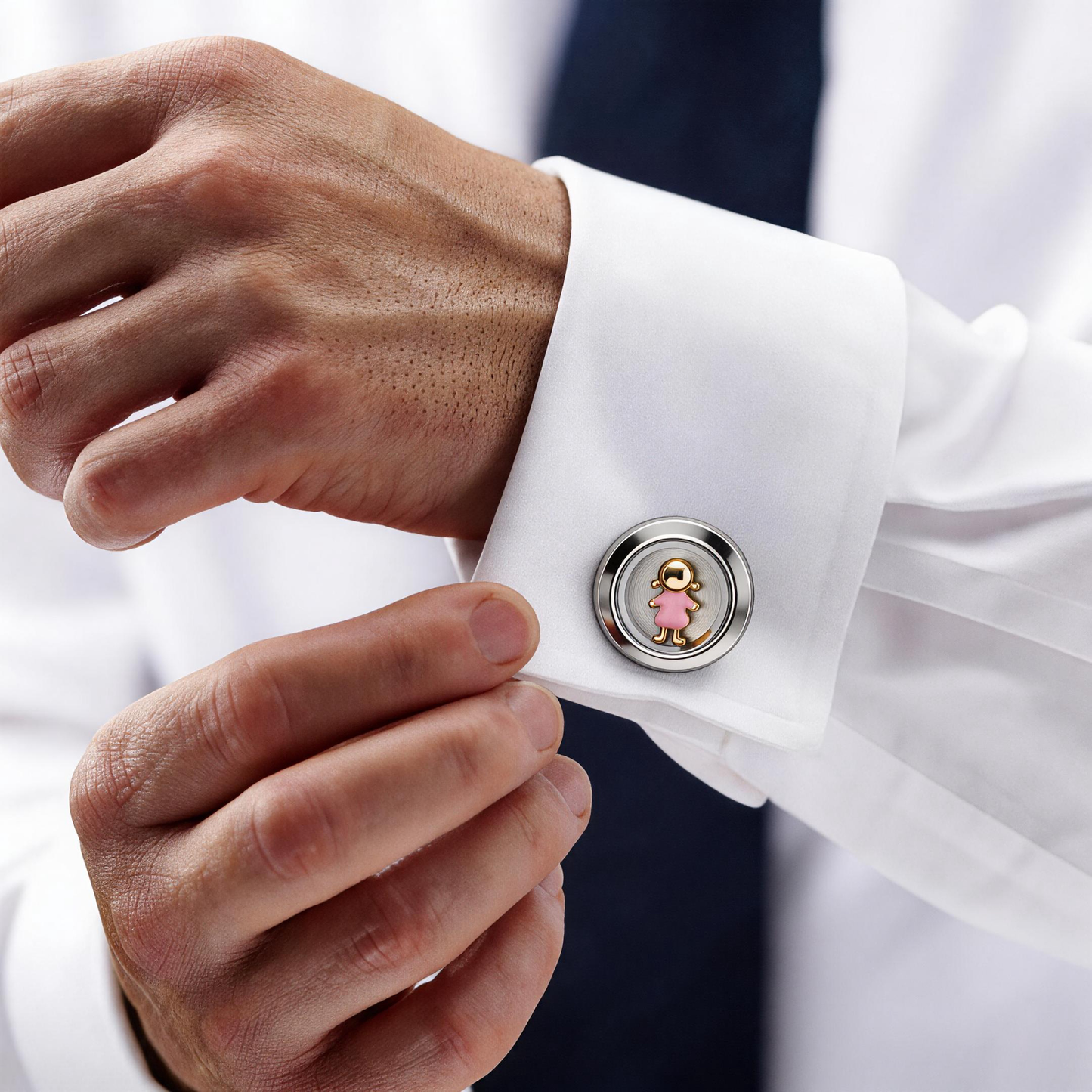 The Infinity Locket Cufflinks