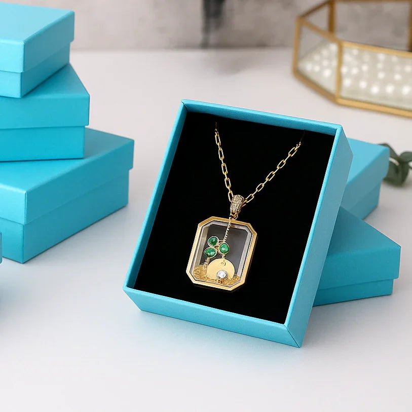 The Celeste Halo Locket - Ava Delora