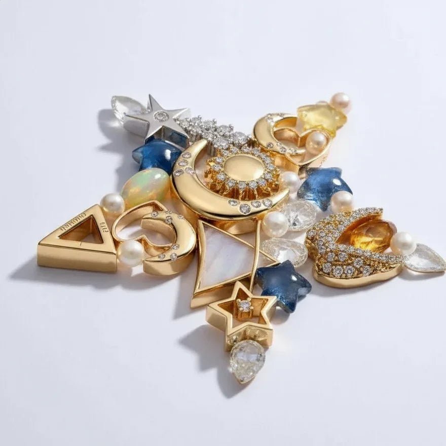 The Celeste Halo Locket - Ava Delora