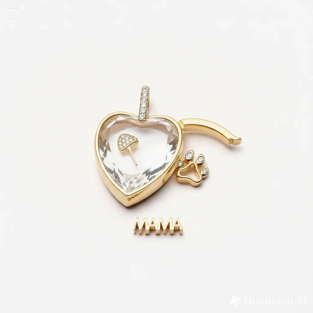 The Celeste Halo Locket - Ava Delora
