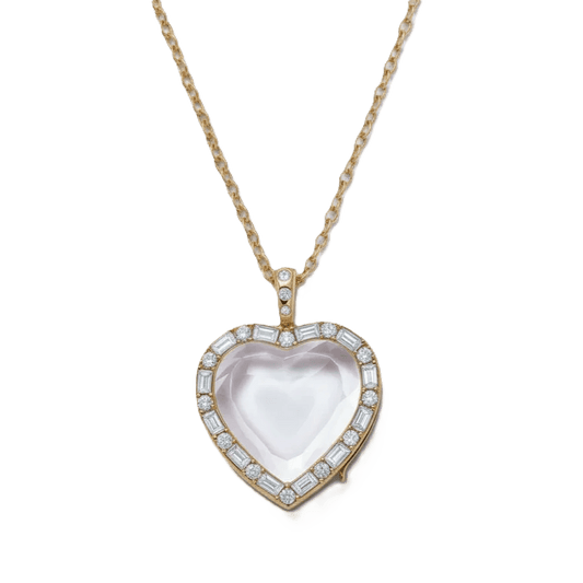 The Coeur de Diamant Locket - Ava Delora