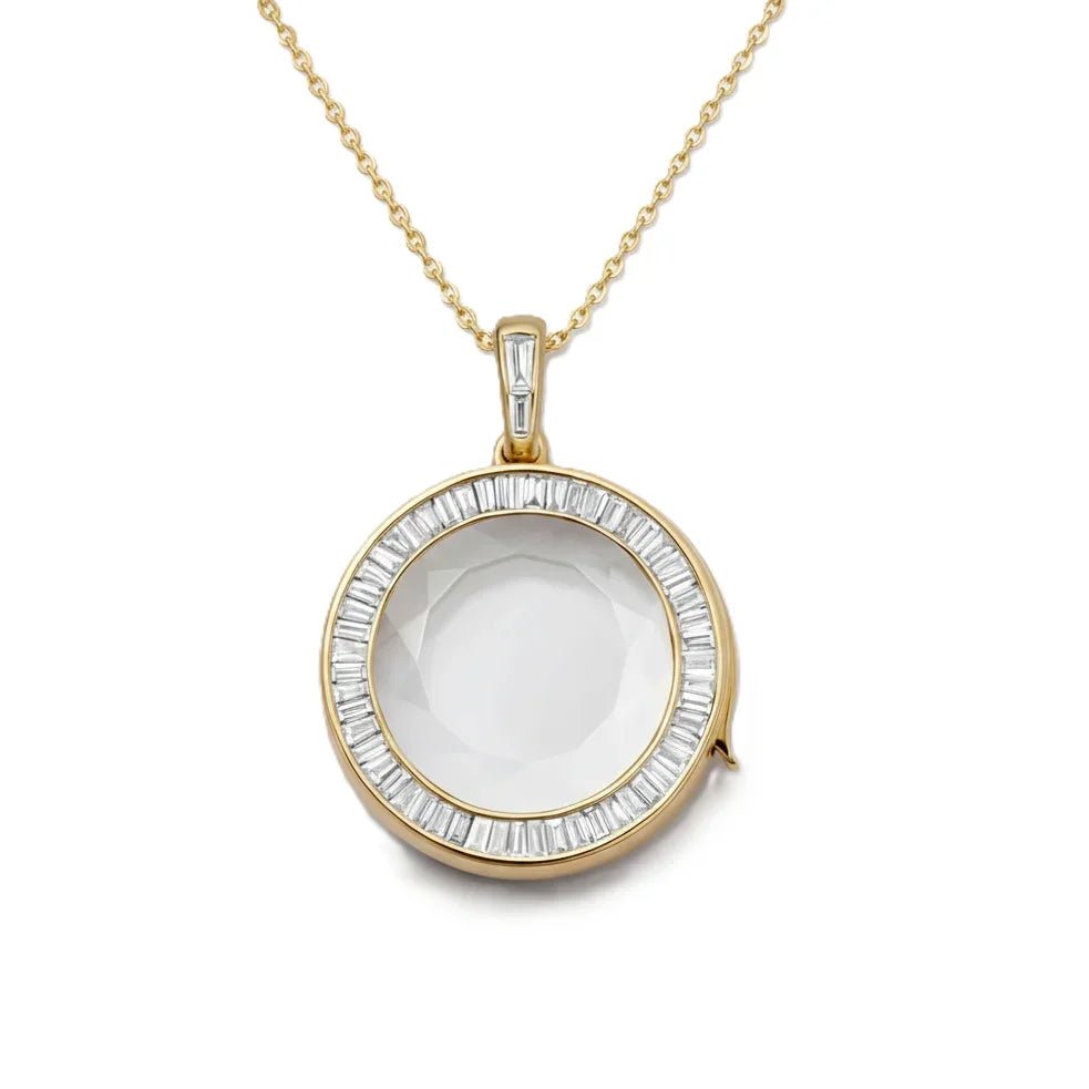 The Halo de Diamant Locket - Ava Delora